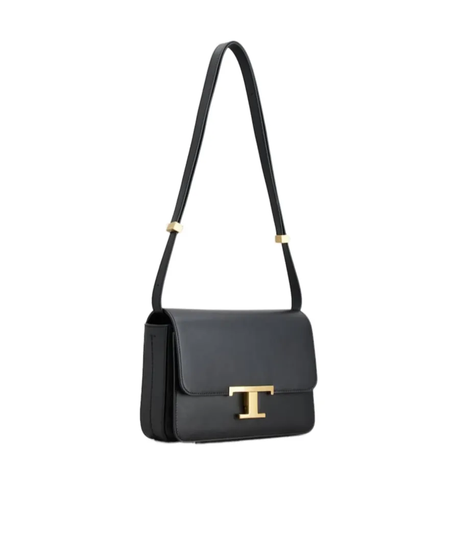 T Timeless Logo Plaque Crossbody Bag