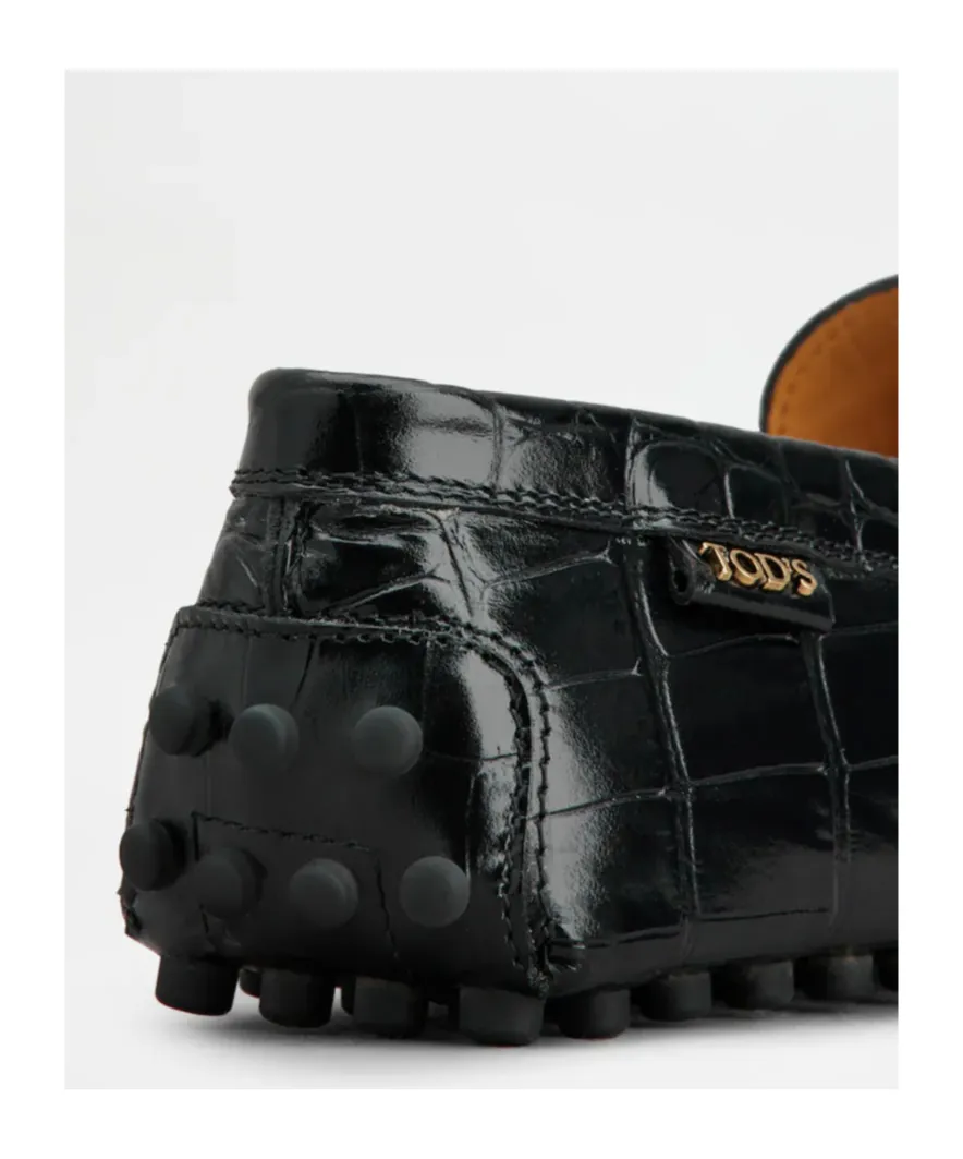 Gommino Embossed Slip-On Loafers