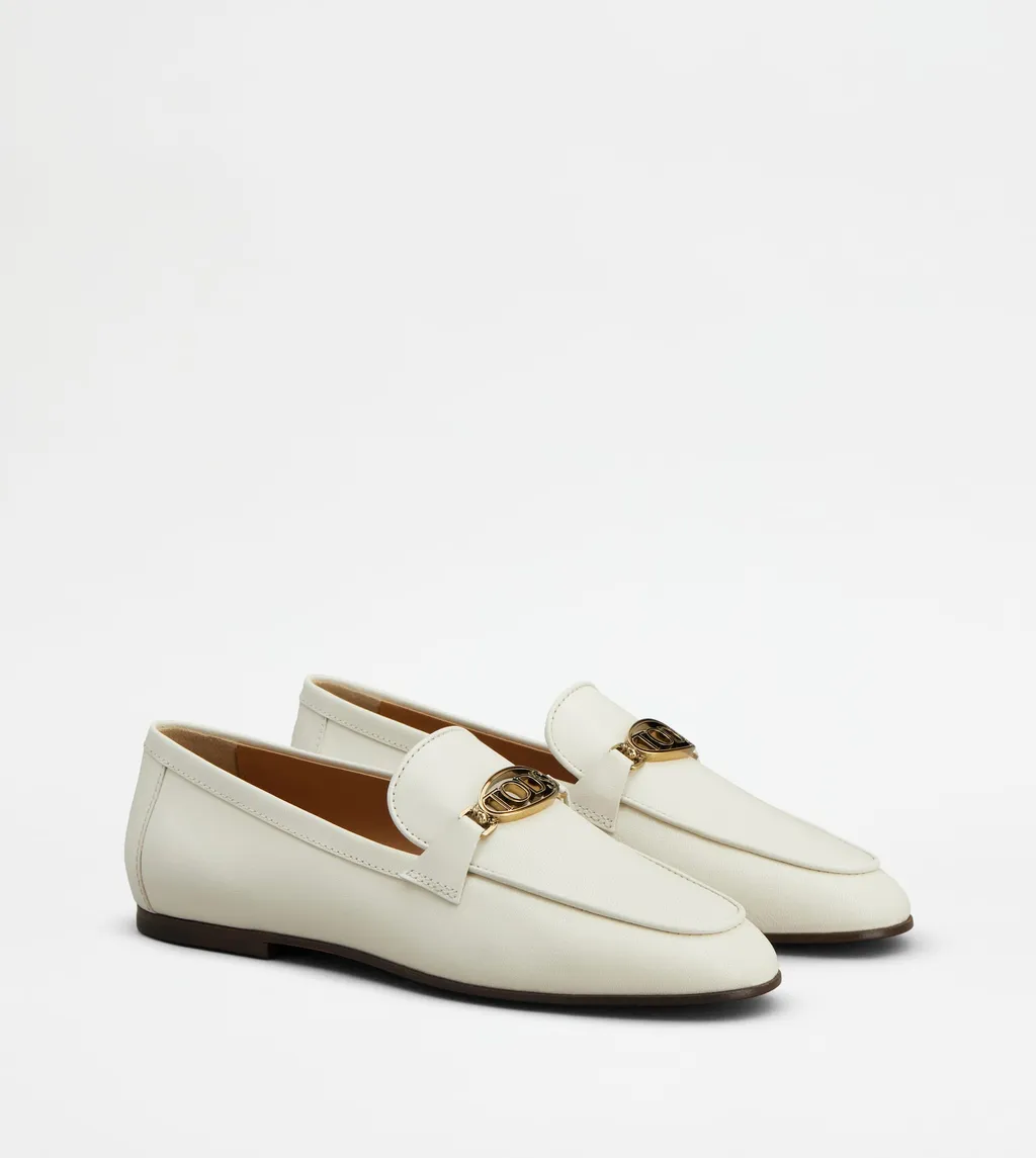Logo-Plaque Slip-On Loafers