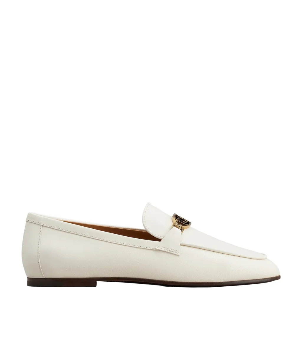 Logo-Plaque Slip-On Loafers