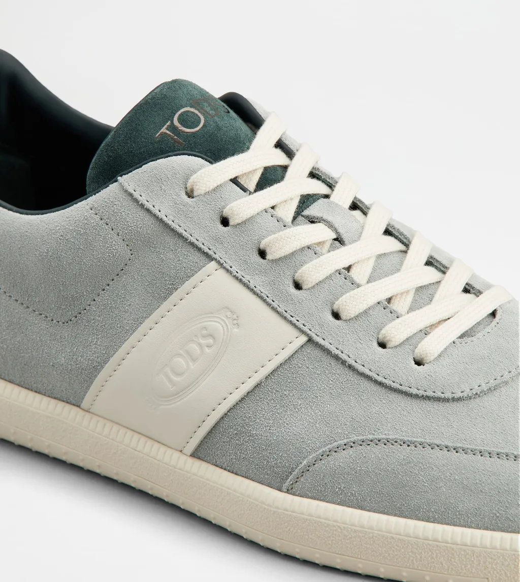 Panelled Low-Top Sneakers