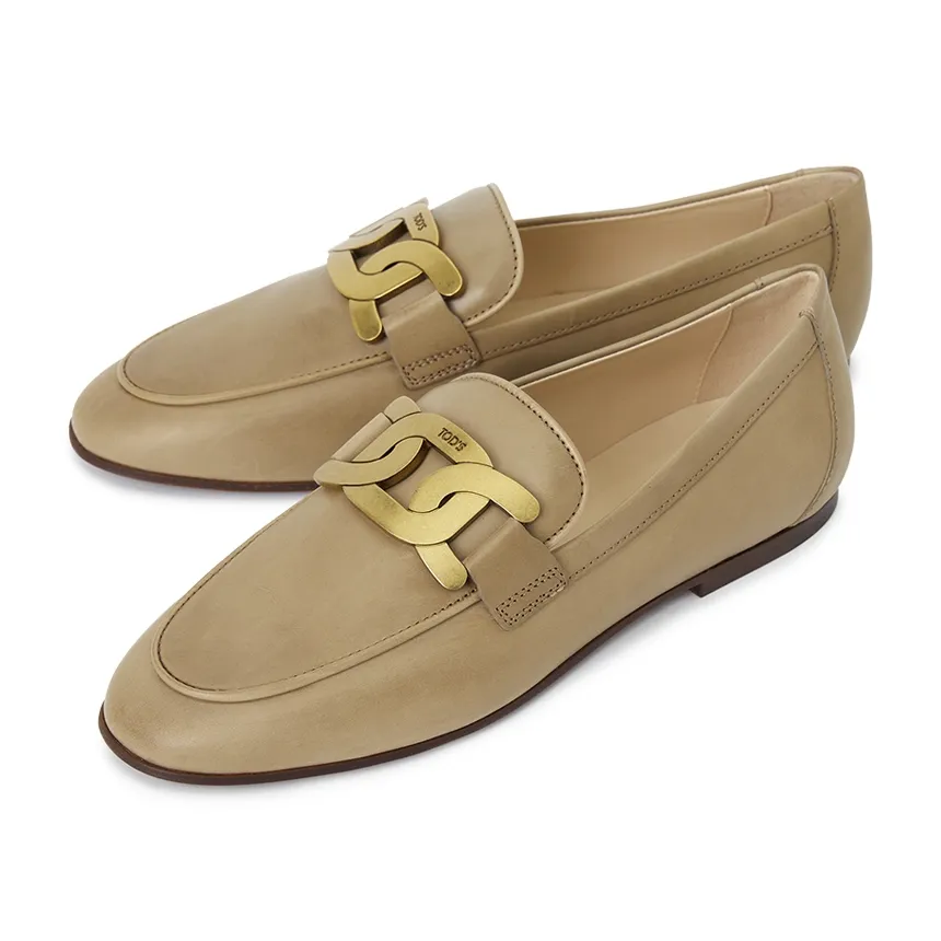 Kate Logo Plaque Loafers