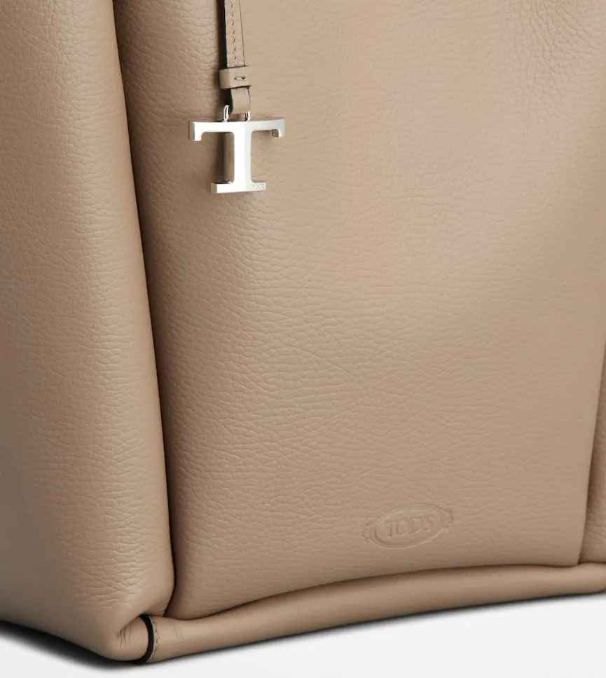 Logo Charm Tote Bag