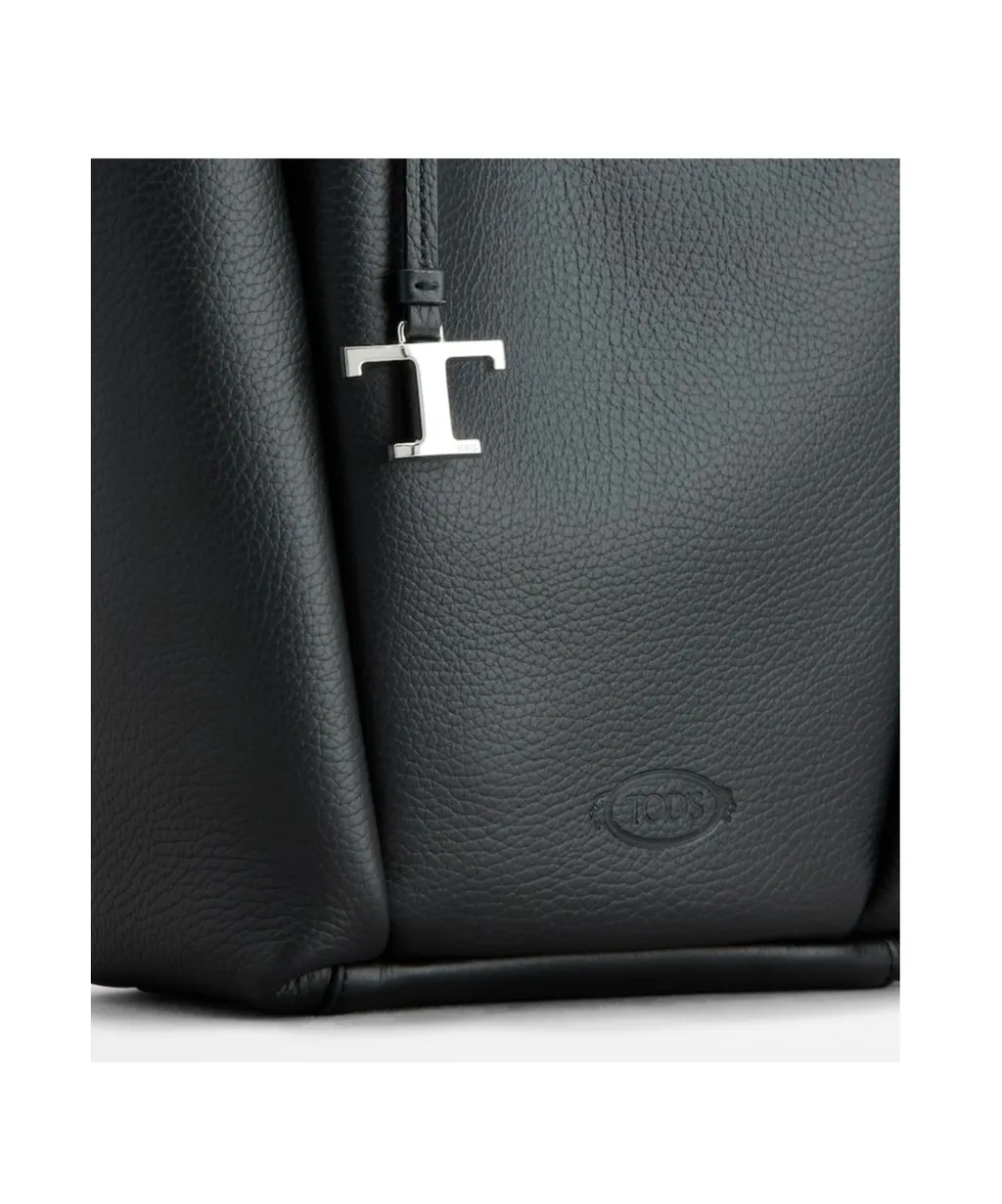 Logo Debossed Shoulder Bag