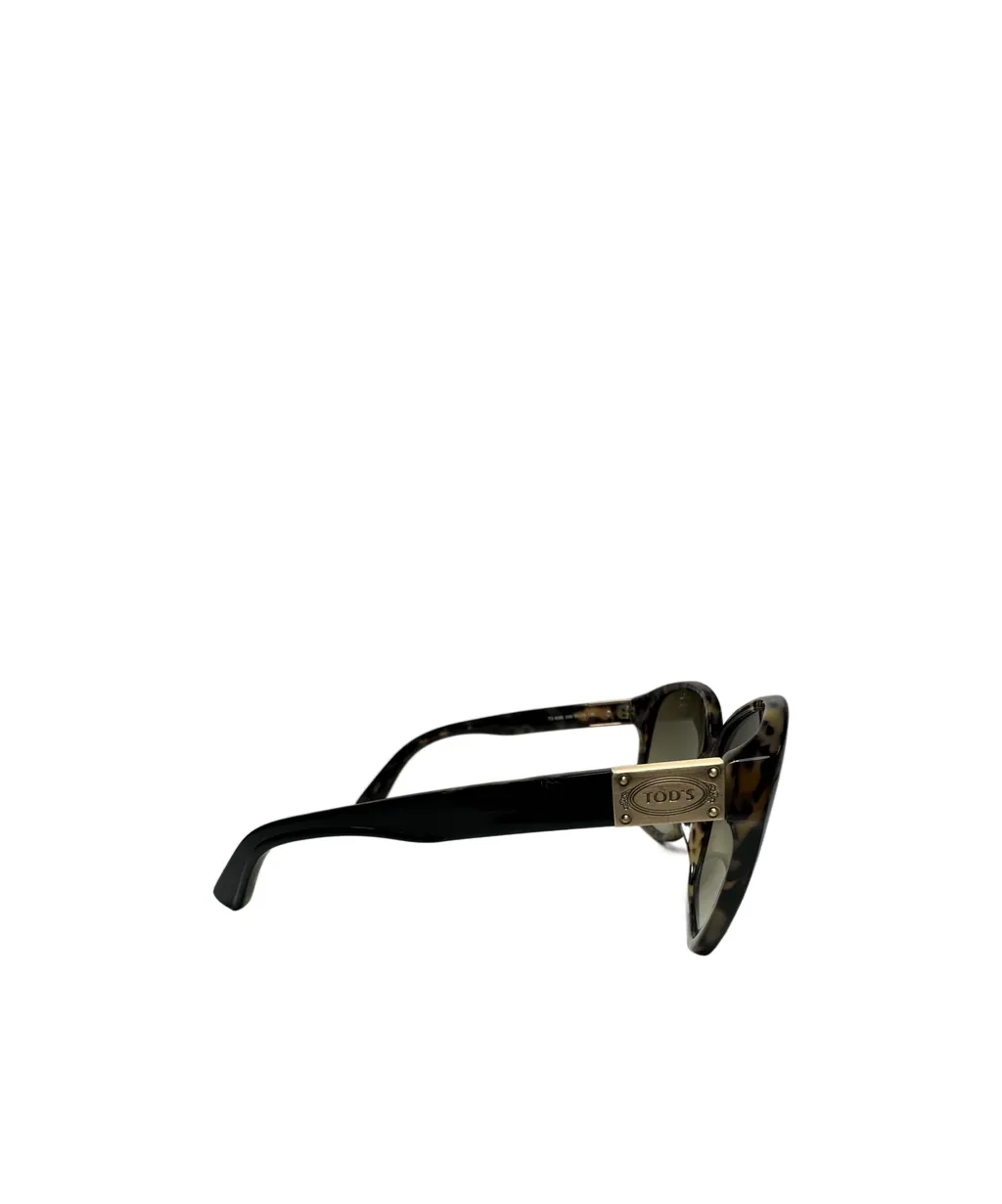 Rectangular Logo Sunglasses