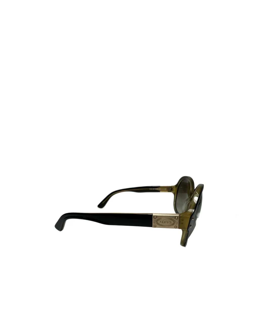Round Logo Sunglasses