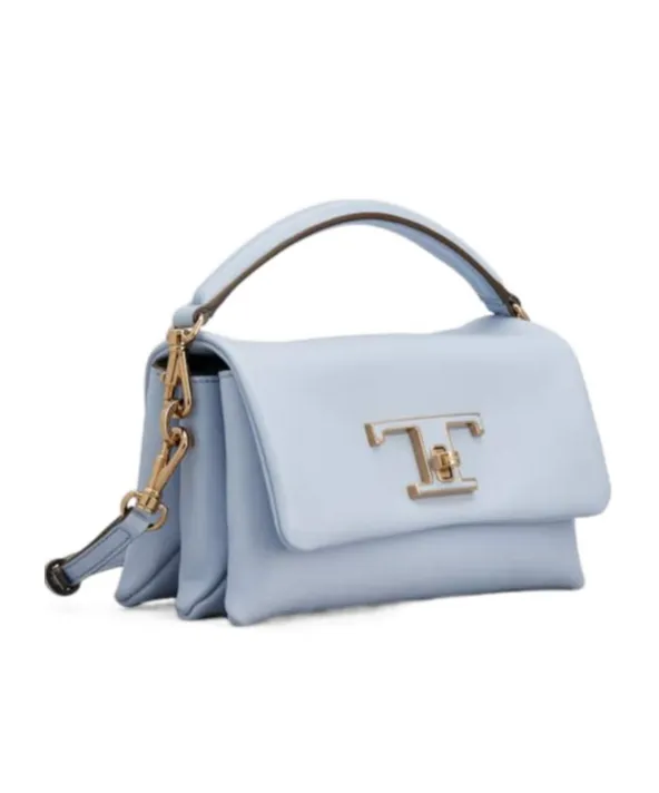 T Timeless Foldover Top Shoulder Bag