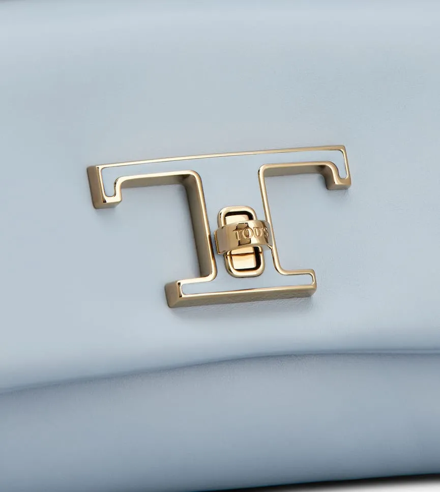 T Timeless Foldover Top Shoulder Bag