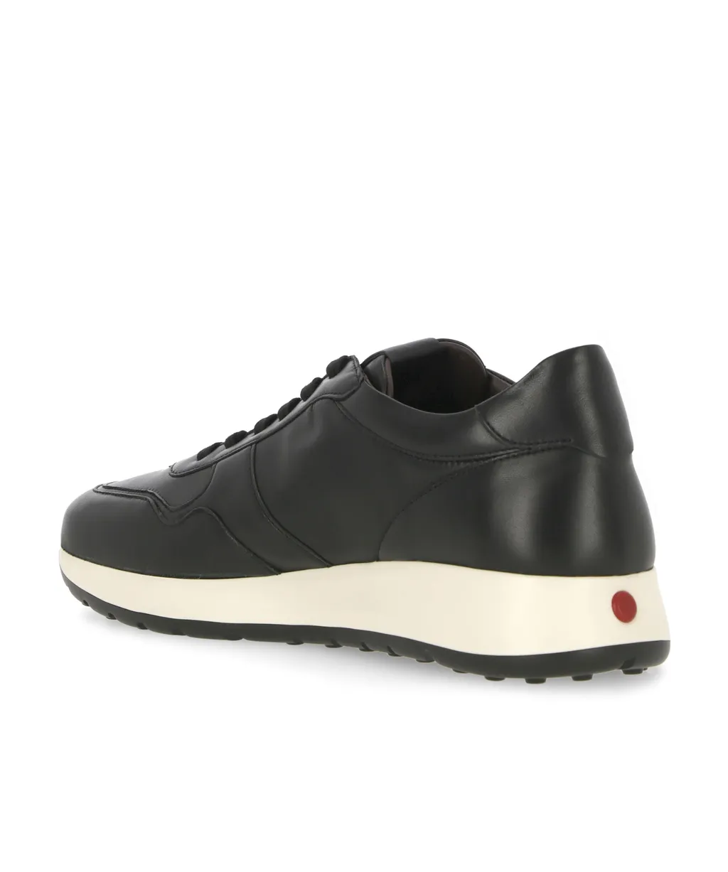 Panelled Leather Sneakers