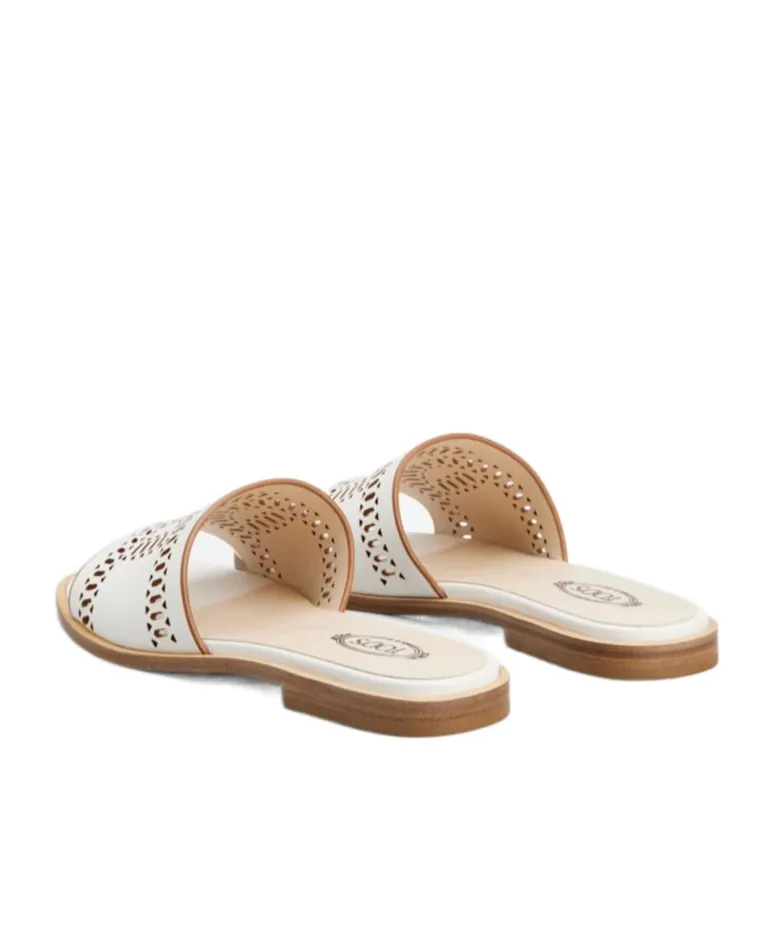 Laser-Cut Open-Toe Sandals