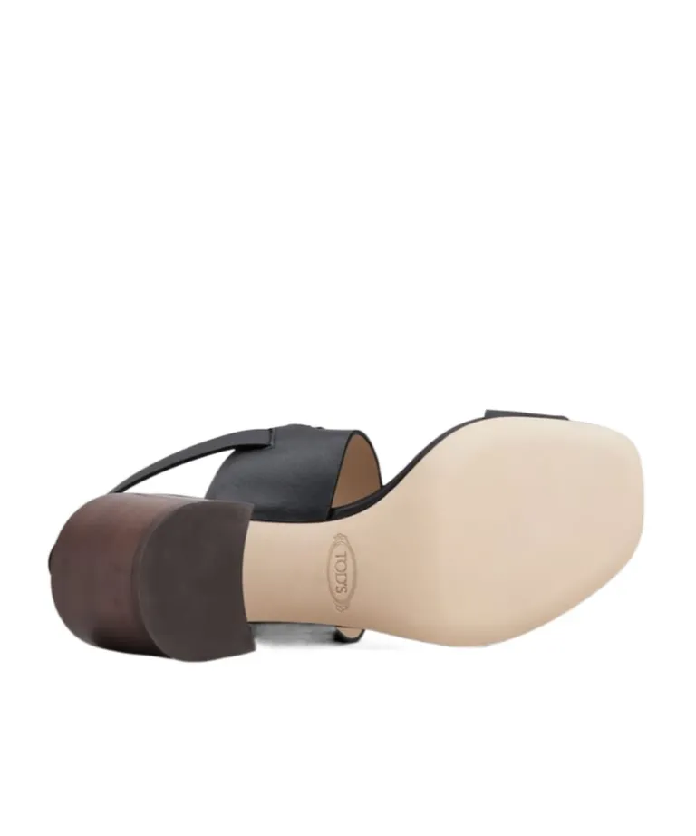 Kate Logo Plaque Sandals