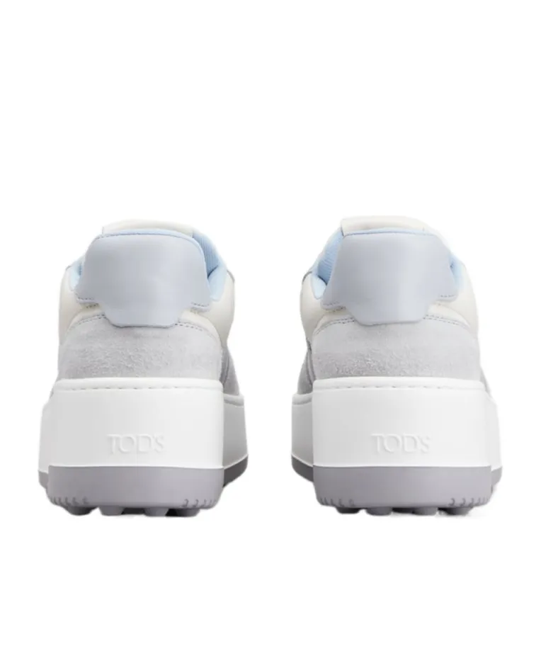 Round-Toe Lace-Up Sneakers