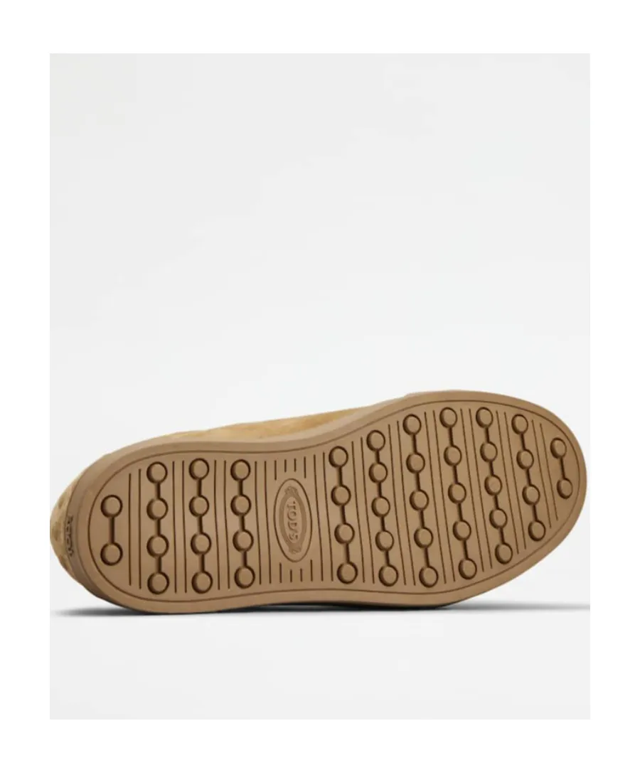 Logo Printed Round Toe Sneakers
