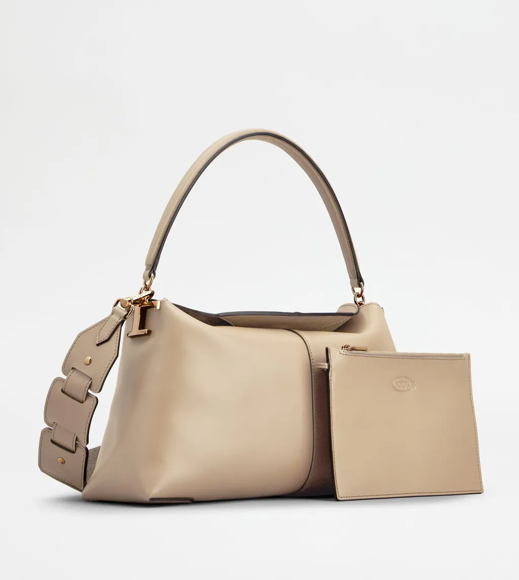 T Case Small Leather Shoulder Bag
