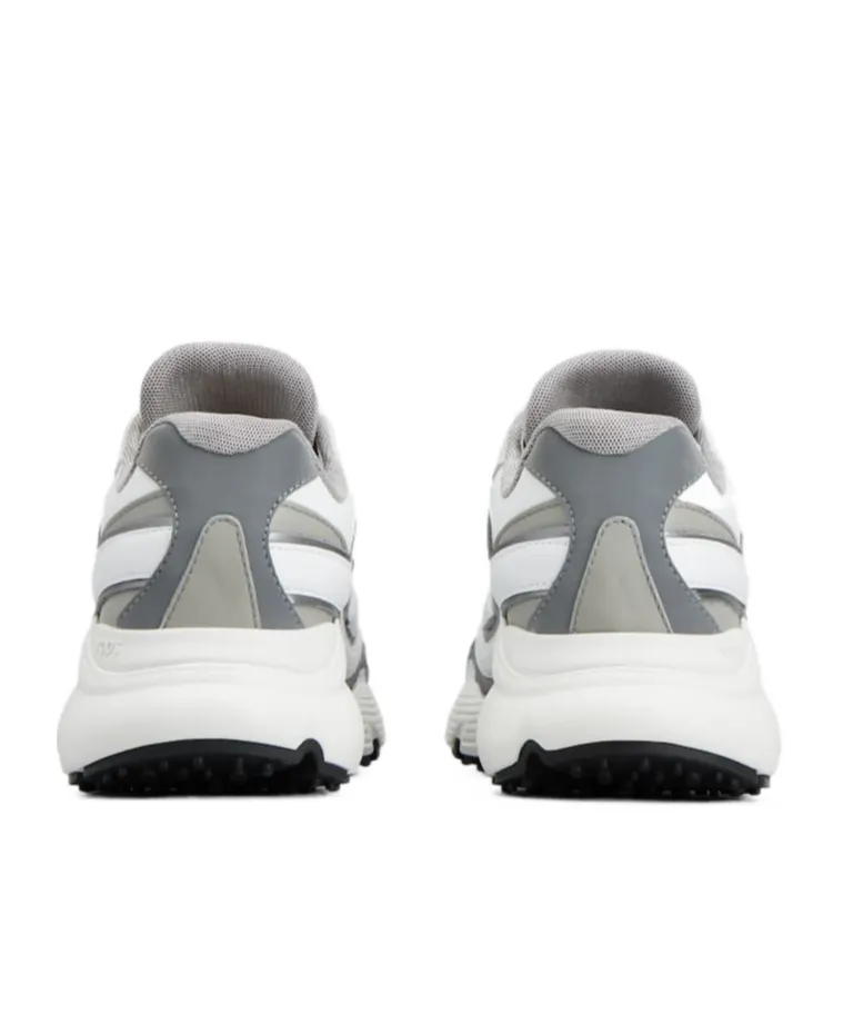 Colour-Block Lace-Up Sneakers