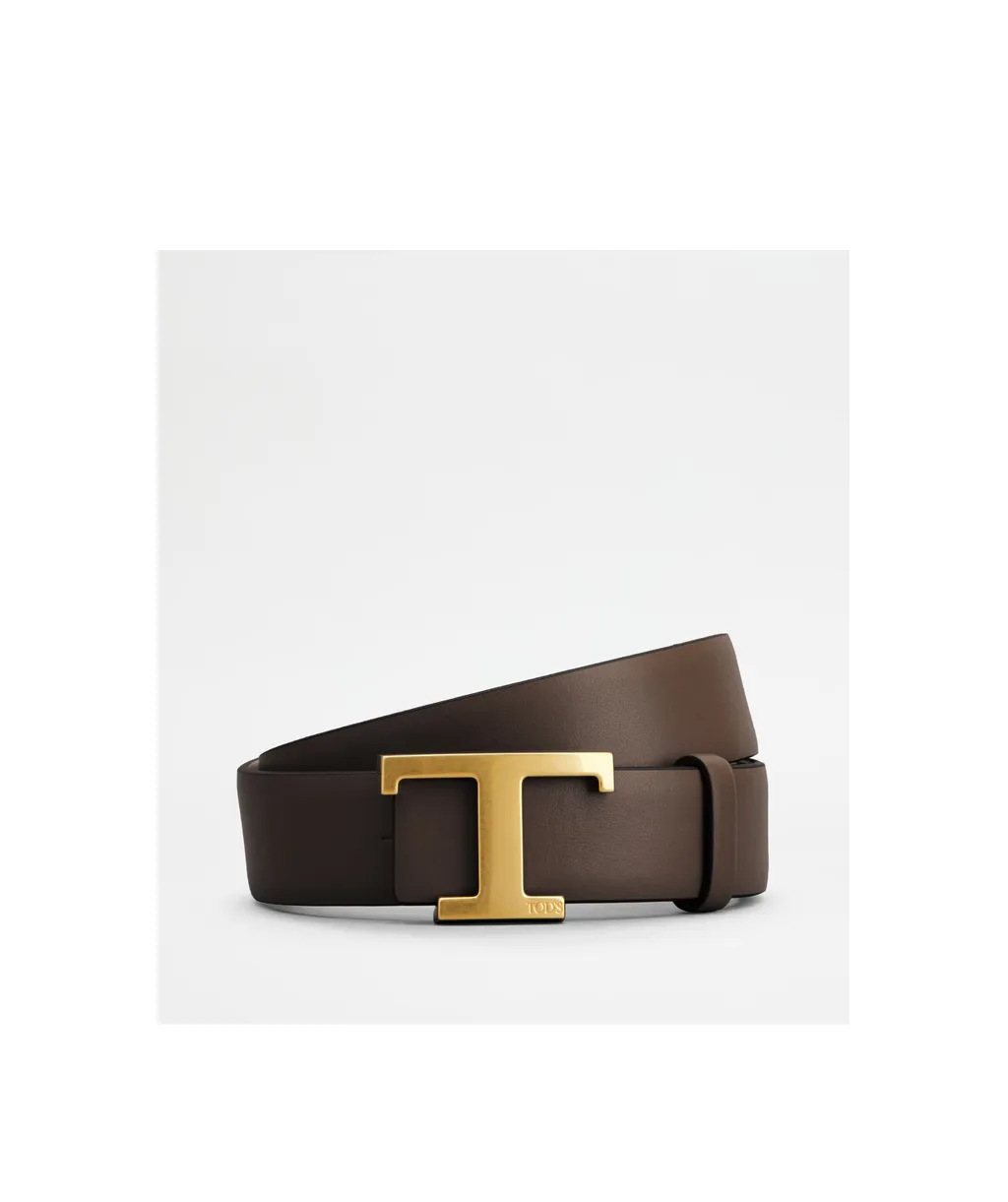 T Timeless Reversible Leather Belt