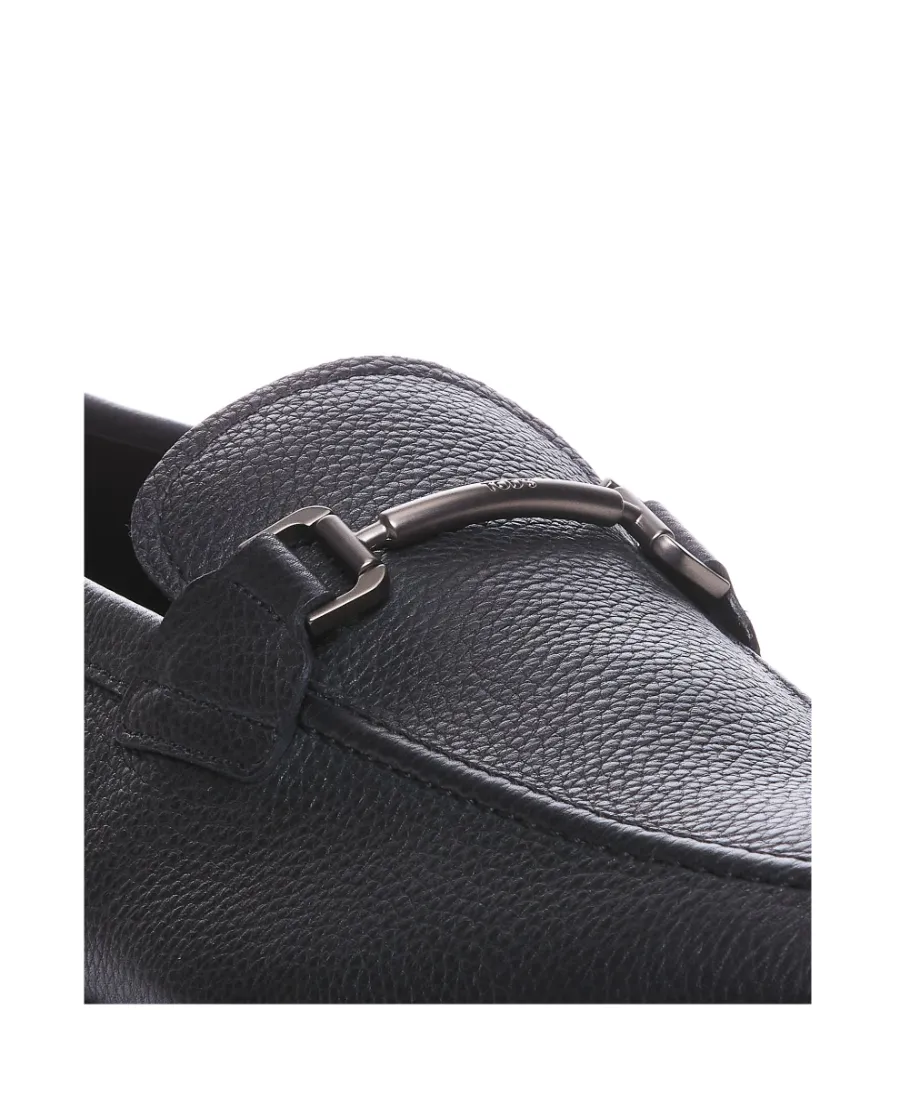 Logo Engraved Loafers