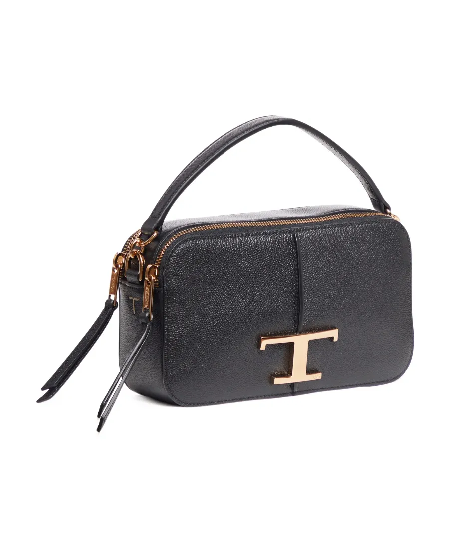 Logo-Plaque Zipped Camera Bag