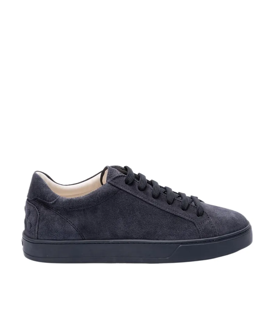 Logo Printed Round Toe Sneakers
