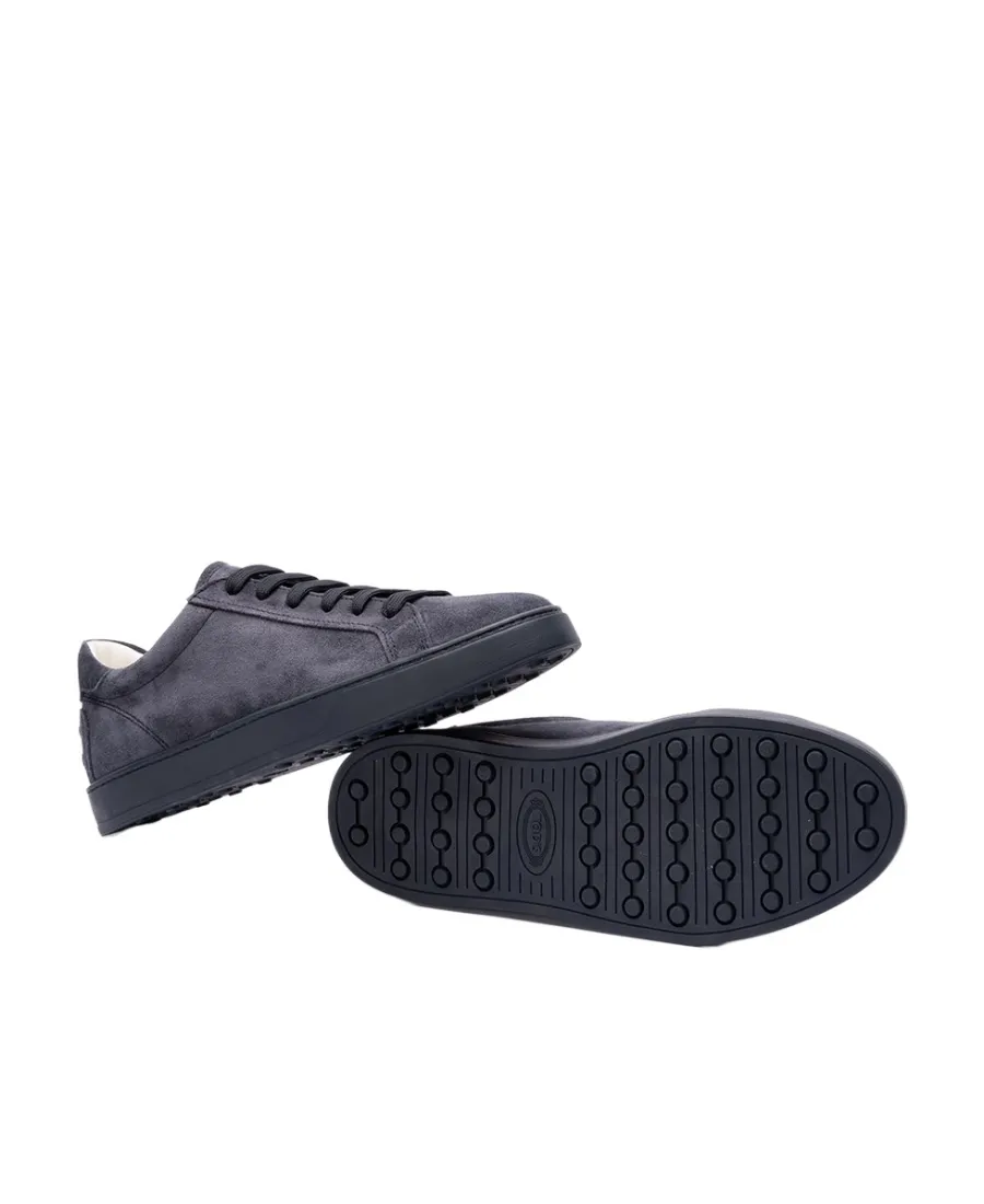Logo Printed Round Toe Sneakers