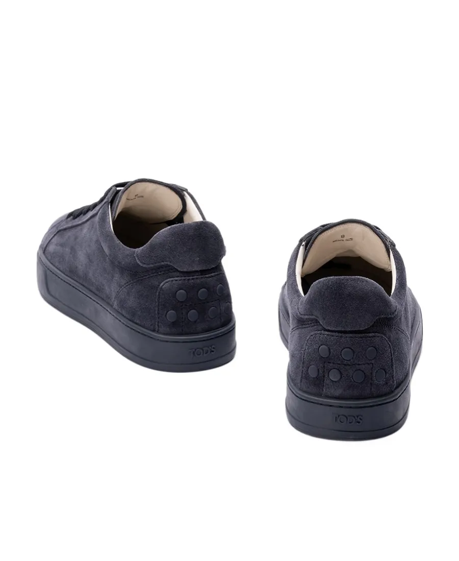 Logo Printed Round Toe Sneakers