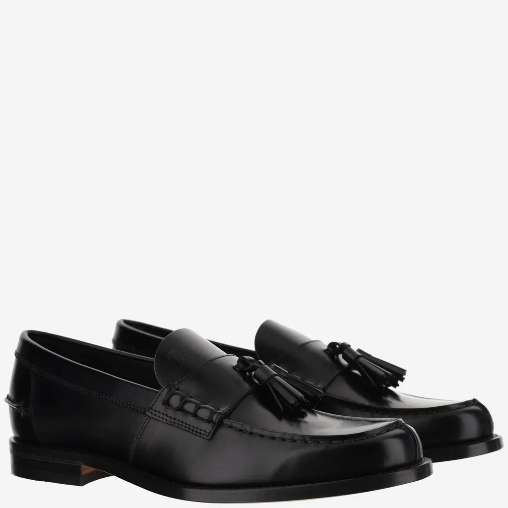 Round Toe Slip-On Loafers