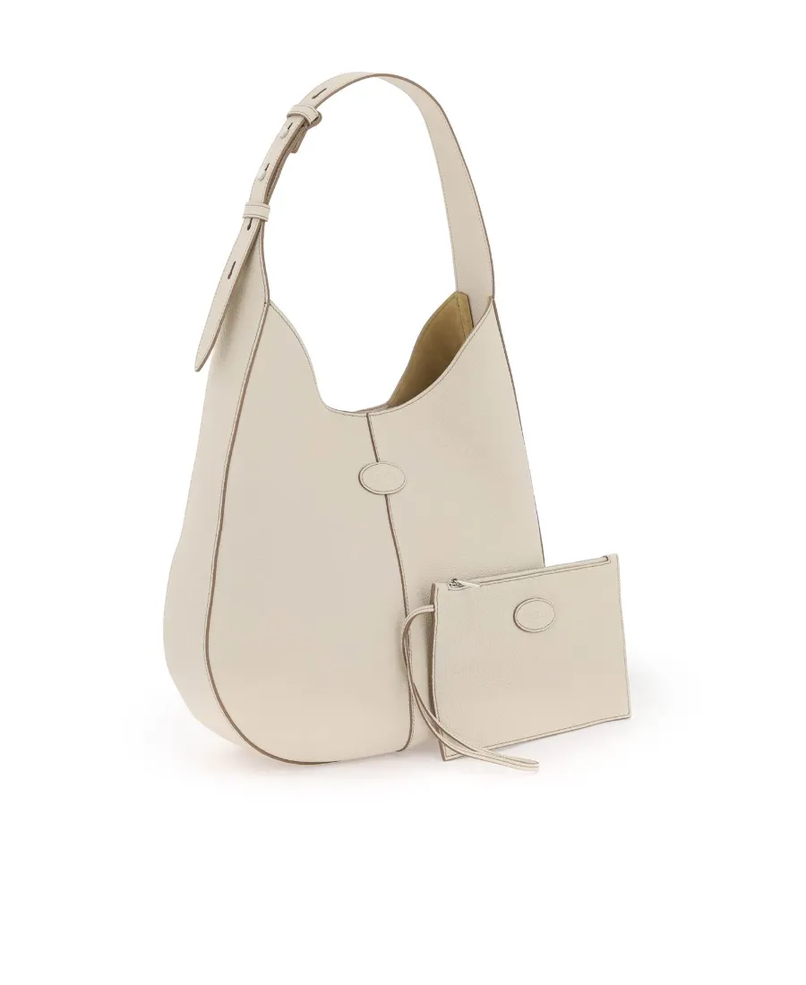 Oboe Logo Patch Medium Shoulder Bag