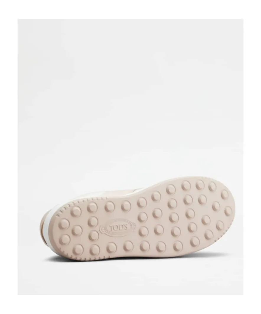 Round-Toe Lace-Up Sneakers
