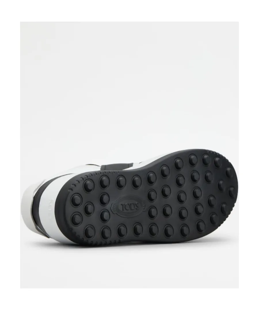 Two Toned Panelled Sneakers