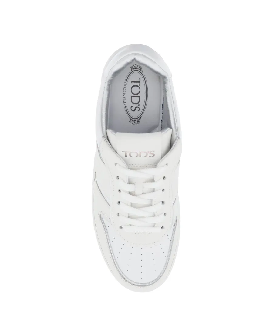 Logo Embossed Platform Sneakers