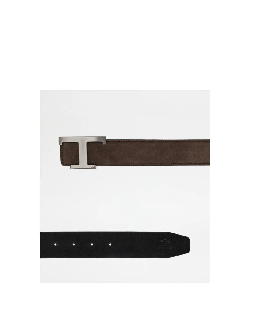 T Timeless Buckled Reversible Belt