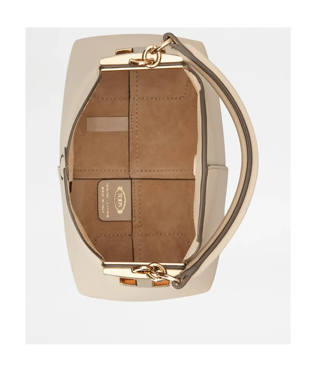 T Case Mini Leather Tote Bag