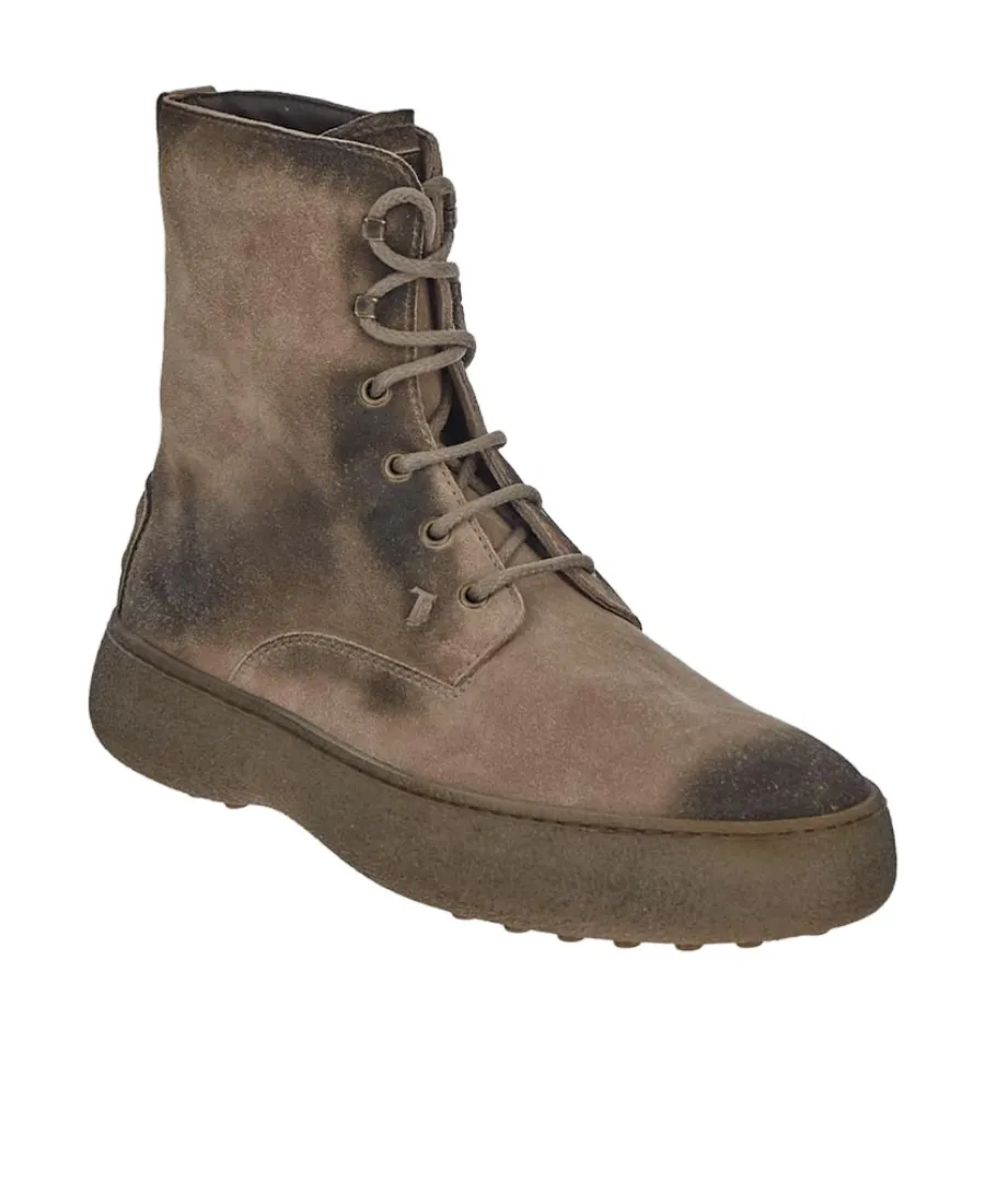 W. G. Lace-Up Ankle Boots
