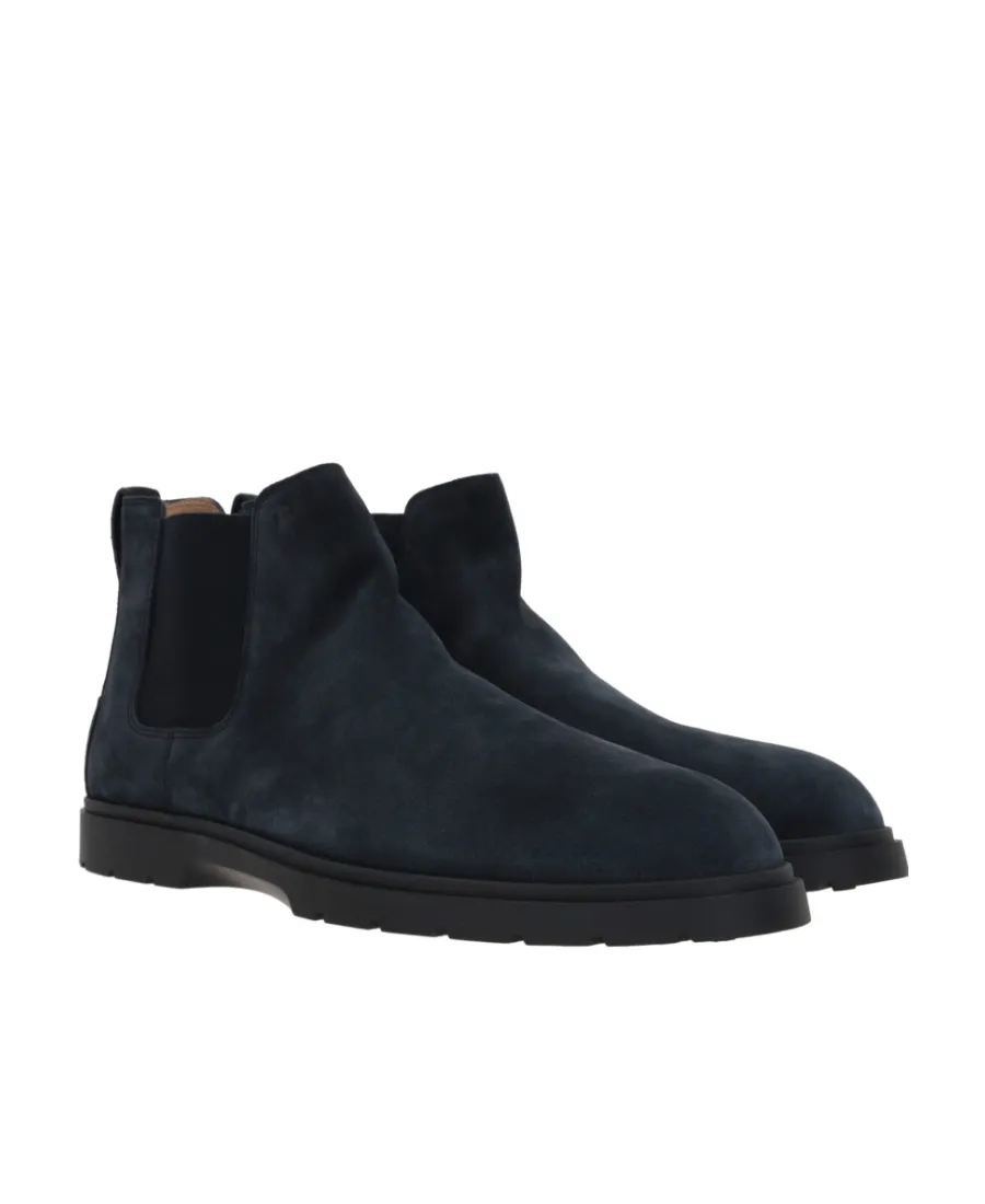 Tronchetto Round Toe Boots