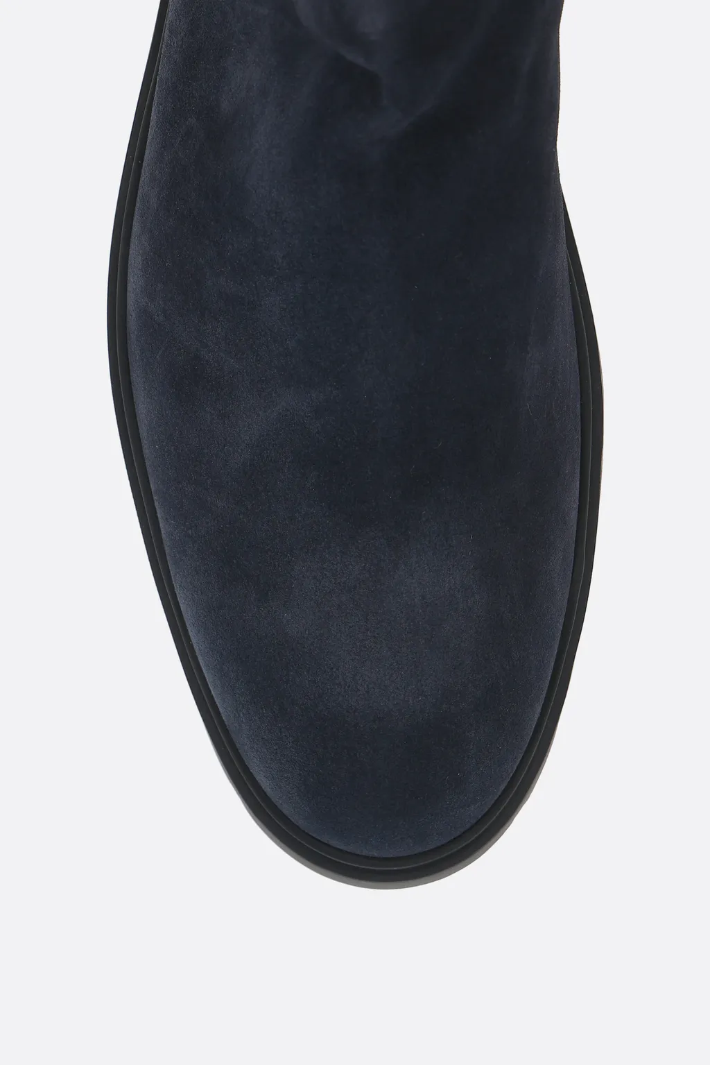 Tronchetto Round Toe Boots
