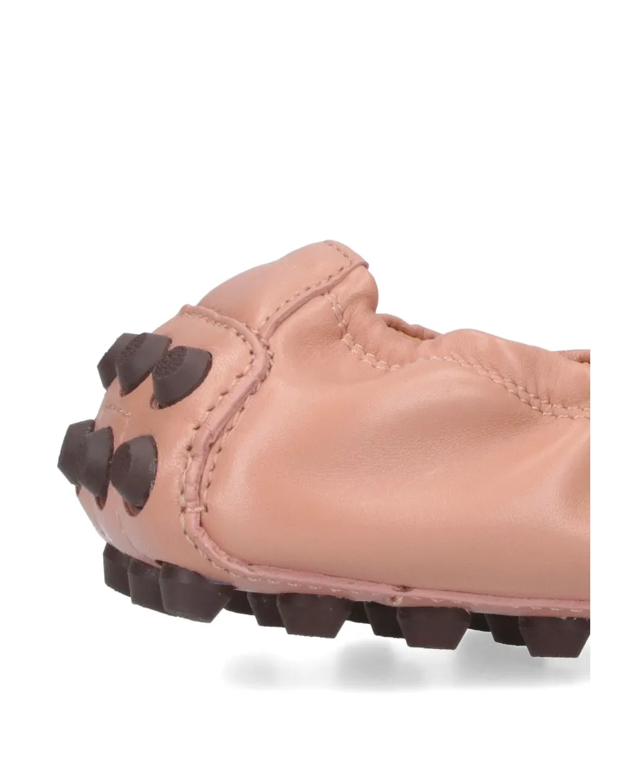 Bow Detailed Round Toe Flat Shoes