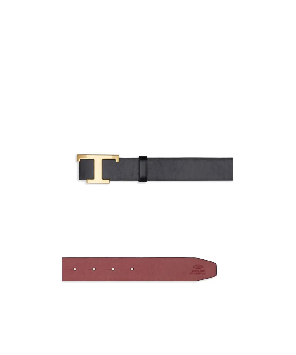 T-Timeless Logo Plaque Reversible Belt