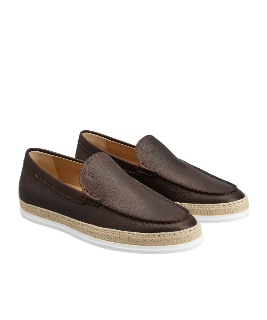 Round Toe Slip-On Loafers