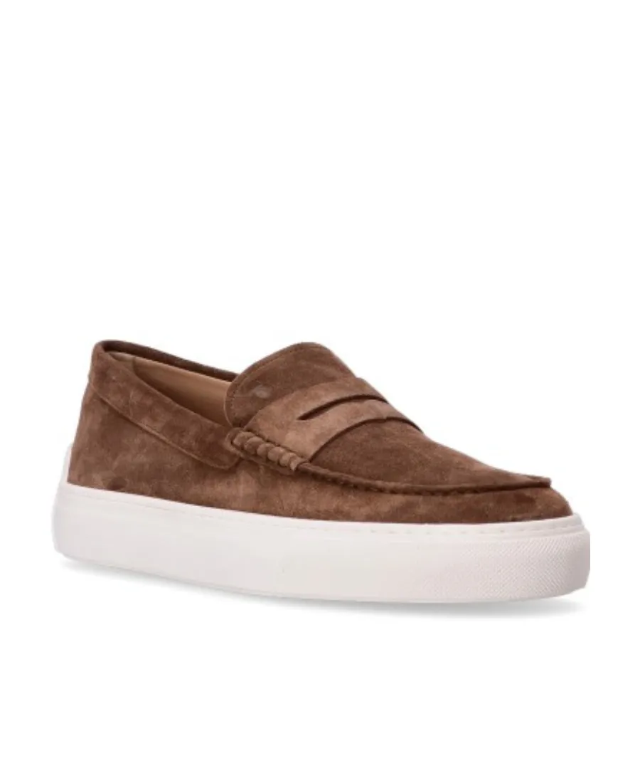Gommino Round Toe Penny Loafers