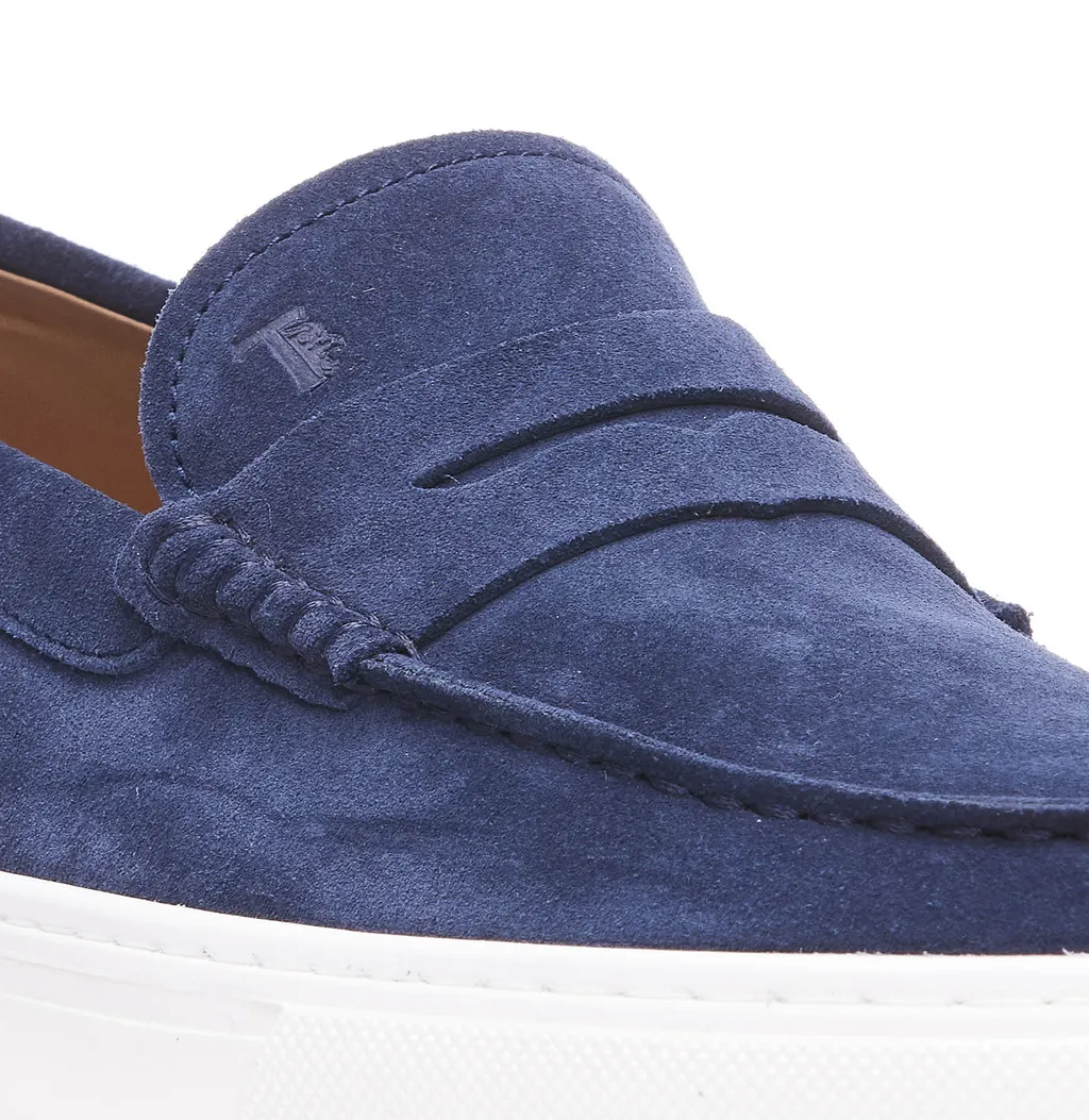 Gommino Round Toe Penny Loafers