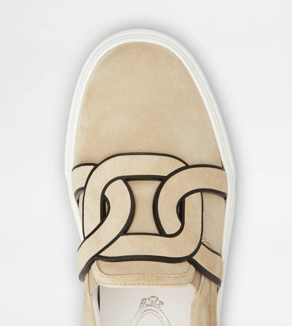 Kate Round Toe Slip-On Sneakers