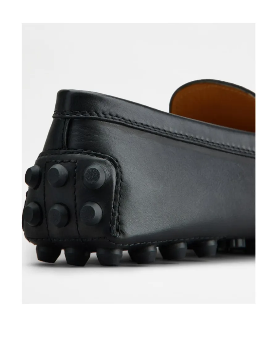 Penny-Slot Leather Loafers