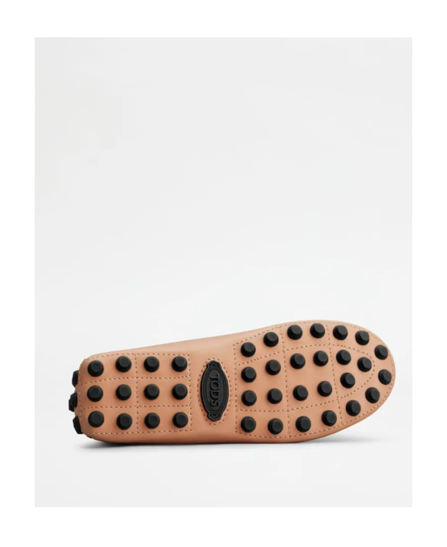Moccasins Logo Embossed Loafers