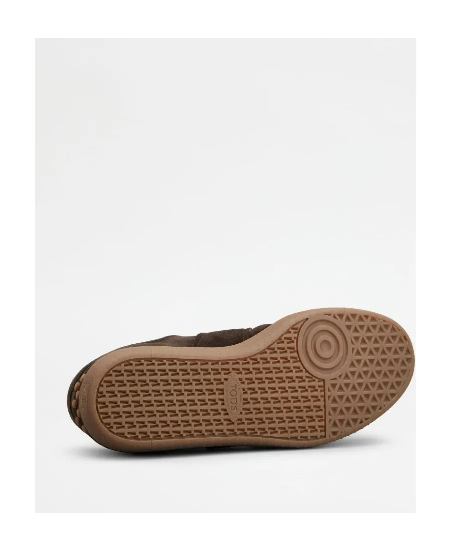 Almond-Toe Lace-Up Sneakers