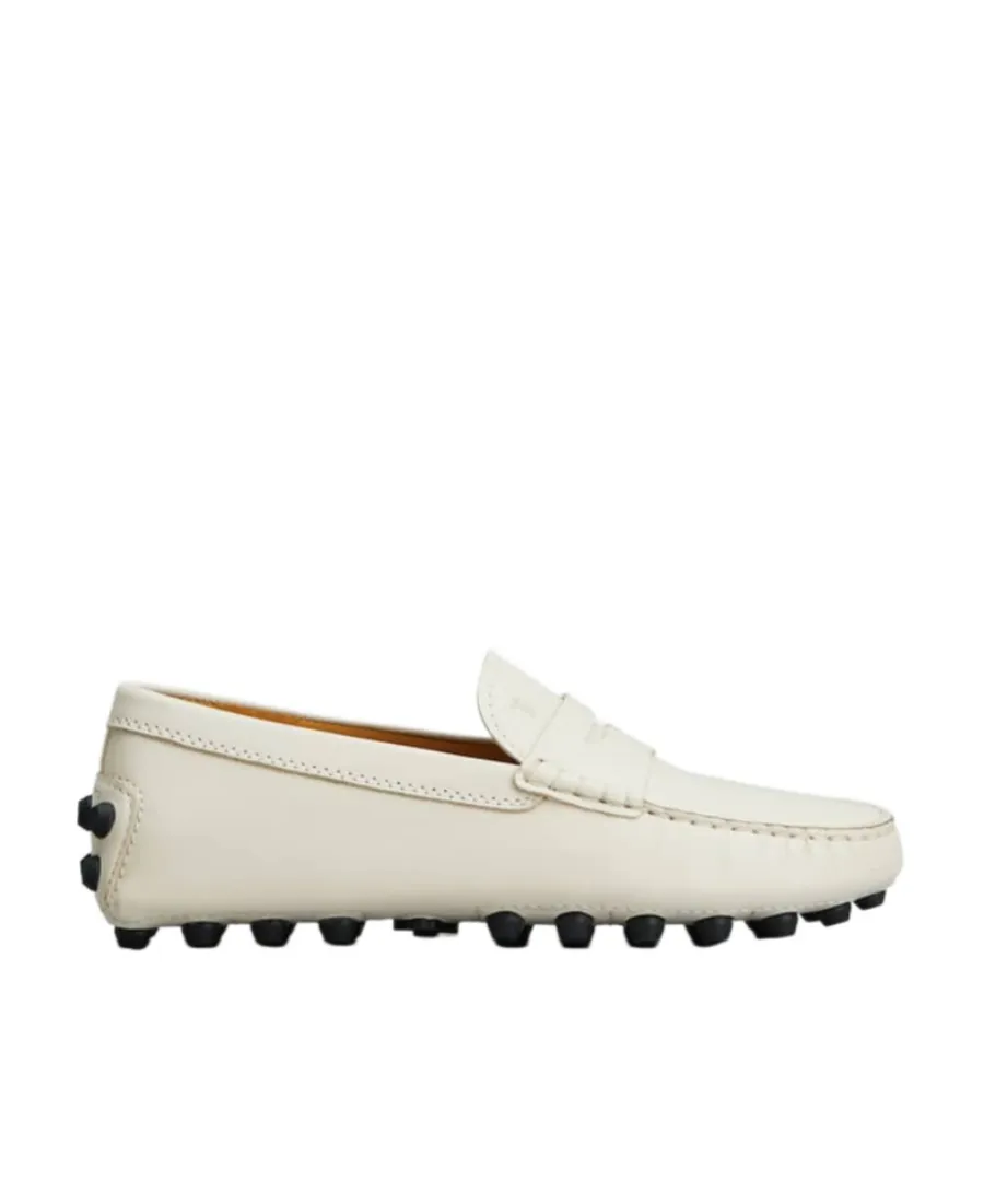 Moccasins Logo Embossed Loafers