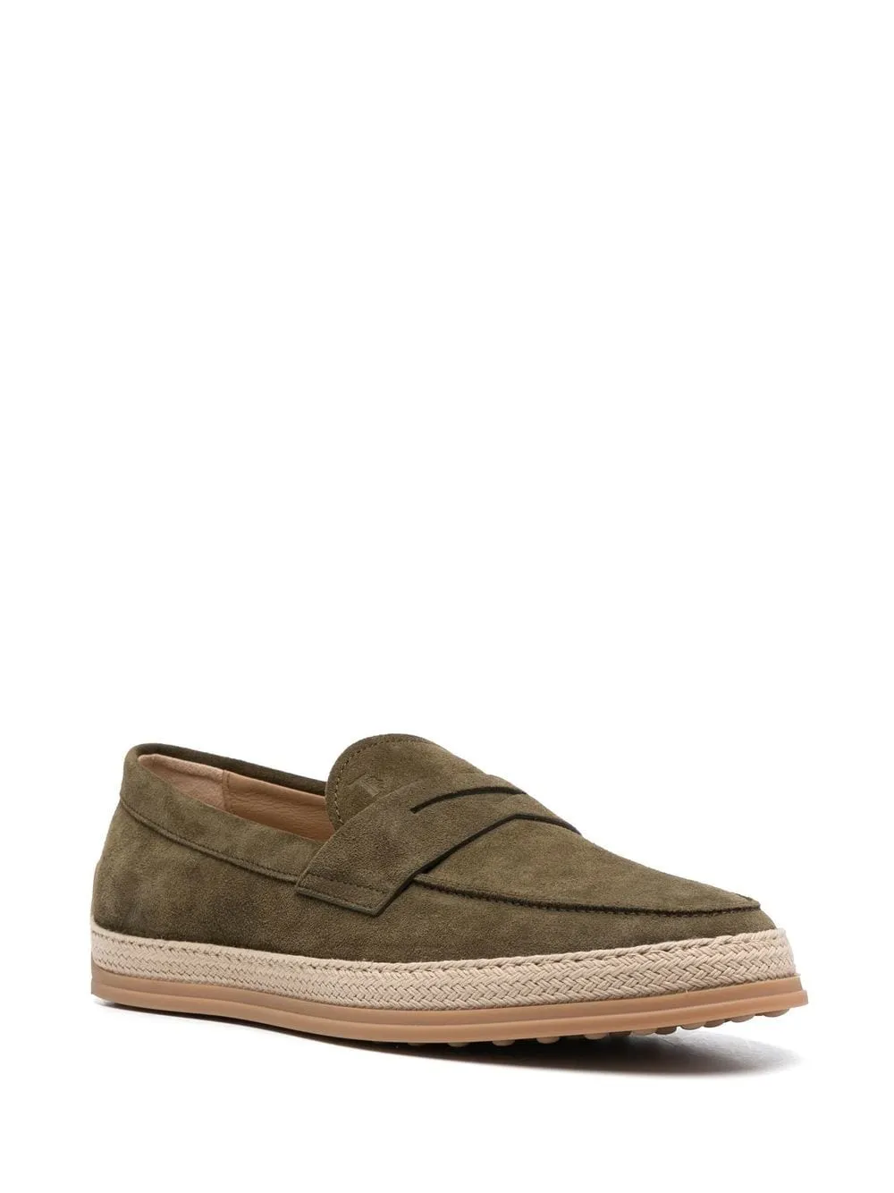 Almond-Toe Slip-On Loafers
