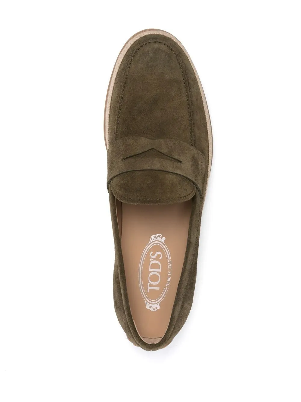 Almond-Toe Slip-On Loafers