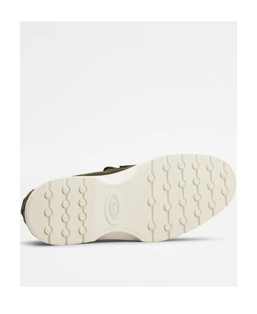 Logo Embossed Slip-On Loafers