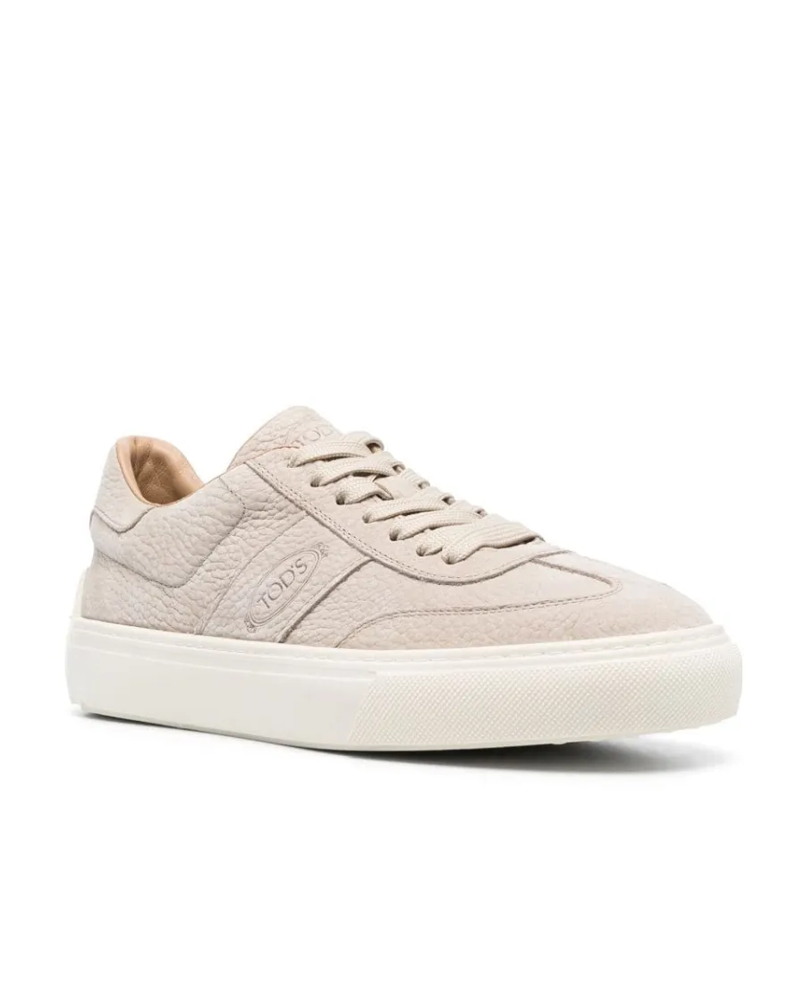 Round Toe Lace-Up Sneakers