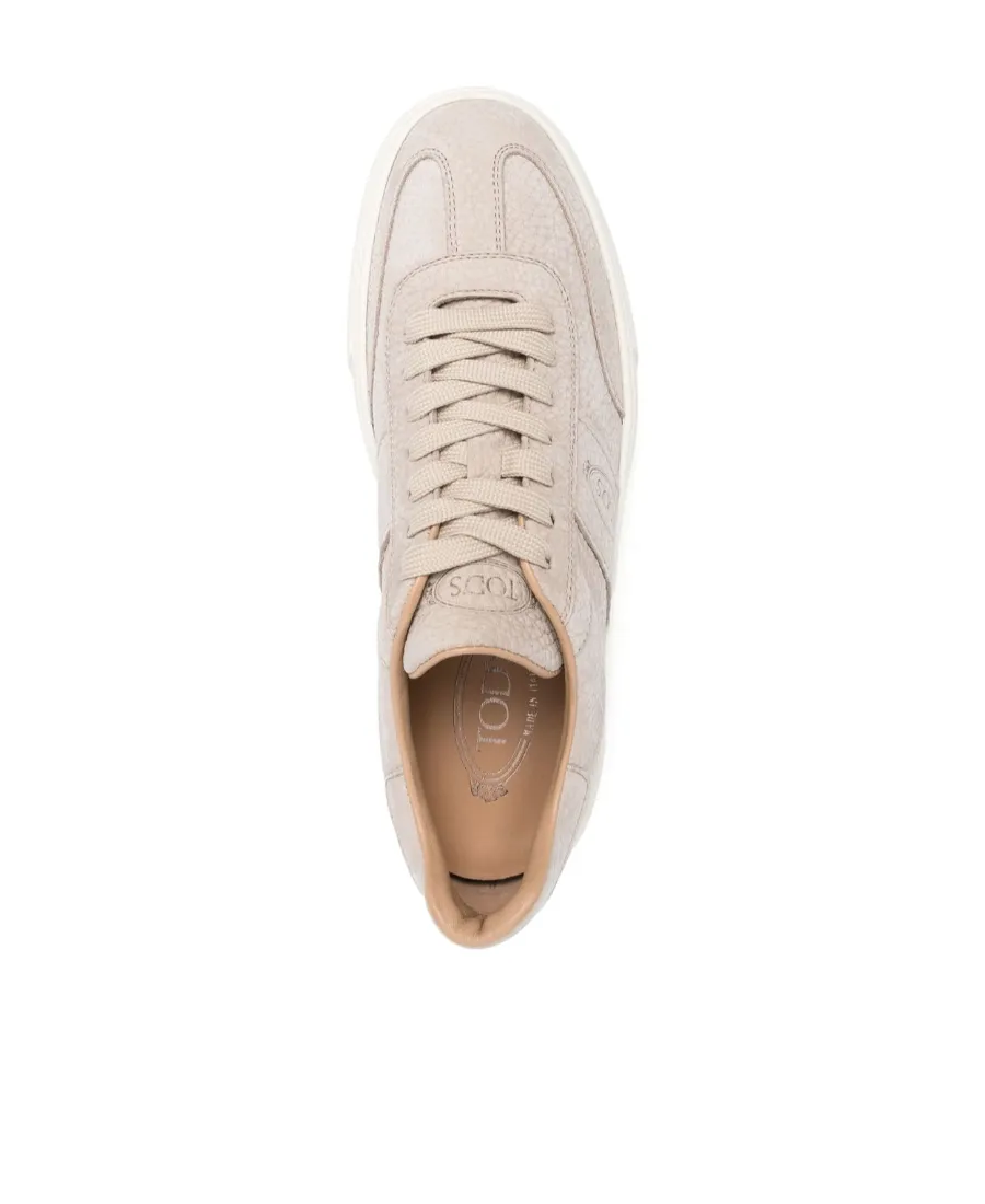 Round Toe Lace-Up Sneakers